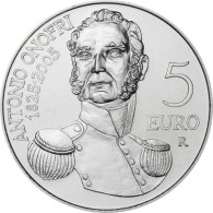 5 Euro Silbermünze 2005  180. Todestag von Antonio Onofri aus San Marino 