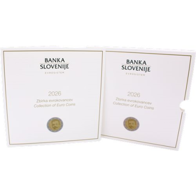 Slowenien-8,88 Euro-2026-Stgl-Kurs-Folder