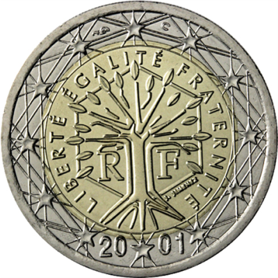 Frankreich 2 Euro 2001 -I