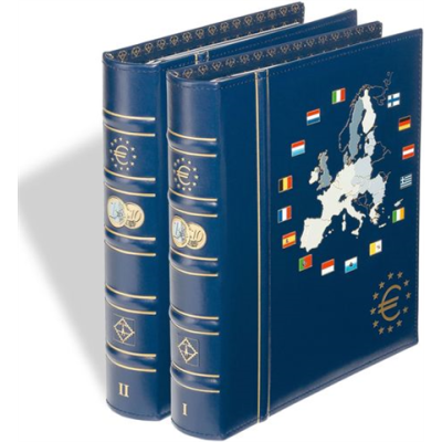 341042 -muenzalbum-vista-band-1-und-2-alte-und-neue-laender-inkl-schutzkassetten-blau
