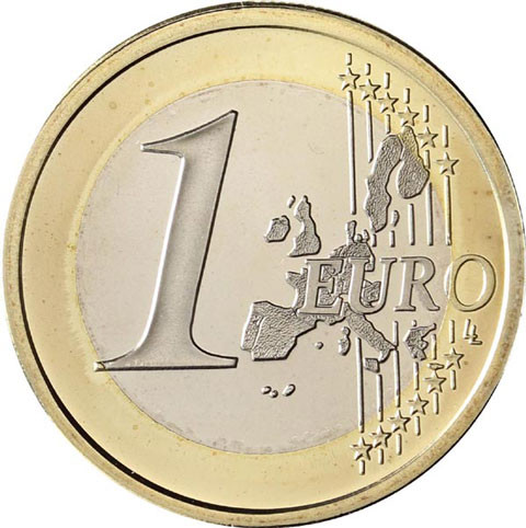 Vatikan 1 Euro Münze 2005 Sedisvakanz