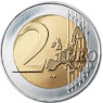 Landkarte 2016 Euro Kursmuenze
