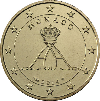 Monaco 10 Cent 2014 stgl.