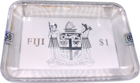 Fiji-1 Dollar-2016-AGpl-American Eagle Silver Bar-Etui