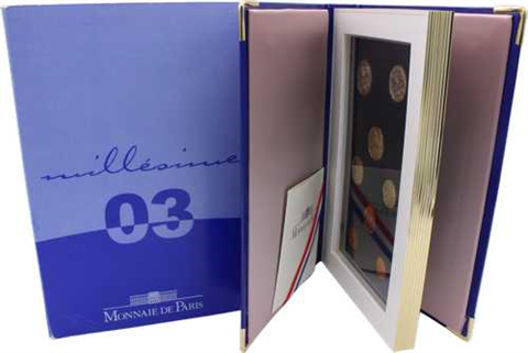 Frankreich-3,88 Euro-2003-PP-KMS-Buch