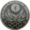 Deutschland 10 D-Mark Silbermünze  1972 PP Olympisches Feuer 