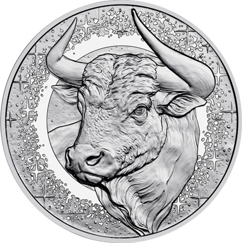 Österreich-20Euro-2026-AgPP-SternbildStier-RS