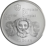 Kanada-10 Dollar-1974-AGstgl-Montreal 76 Zeus Head-RS