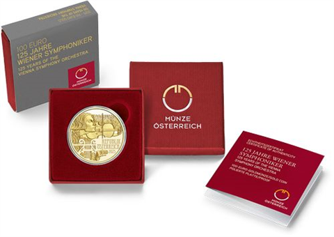 Österreich-100Euro-2025-AuPP –125 Jahre Wiener-Symphoniker-RS