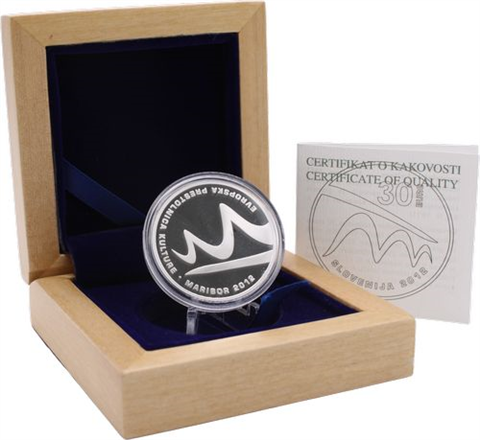 Slowenien-30Euro-2012-AGpp-Maribor-Etui