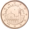 San Marino 5 Cent 2017  Kapuzinerkirche San Quirino