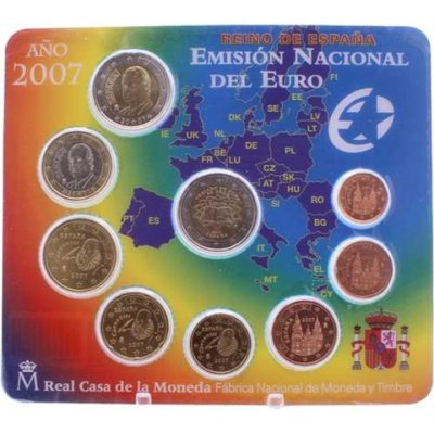Spanien-5,88 Euro-2007-Stgl-KMS-RS