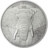 9 Unzen Silber schwere Elefantenmünze - Silberunzen von Historia-Hamburg