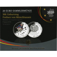 Deutschland 20 Euro 2020 PP 300. Geburtstag Freiherr von Münchhausen 