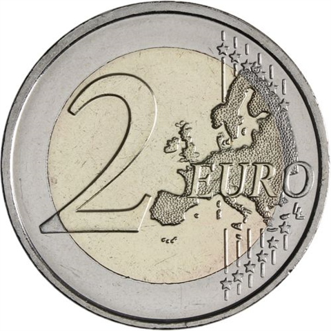 Luxemburg-2 Euro-2026-bfr-Kursmünze-RS
