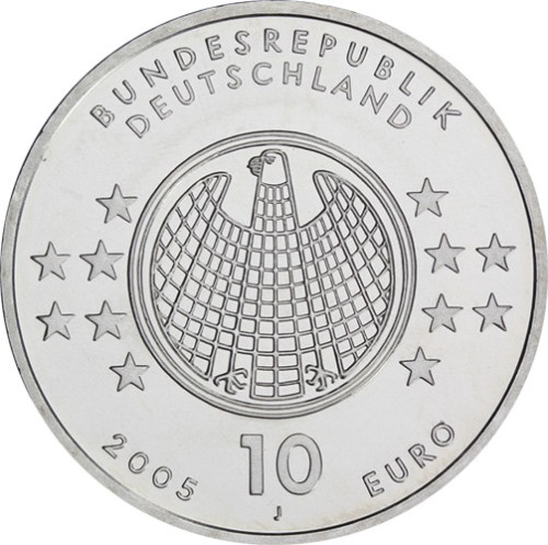 10 Euro Silber 2005 Albert Einstein -  Relativität