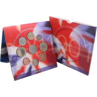 Großbritannien-5,88 Pfund-2001-bfr-KMS-Folder RS