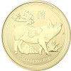 Lunar II Goldmünze Schwein 2019 - 1 Unze Australien 1 Oz 