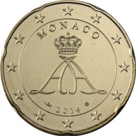 Monaco 20 Cent 2014 stgl.