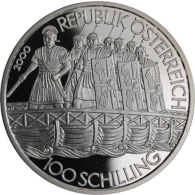 Österreich-100 Schilling-2000-AGpp-Die Römer-VS
