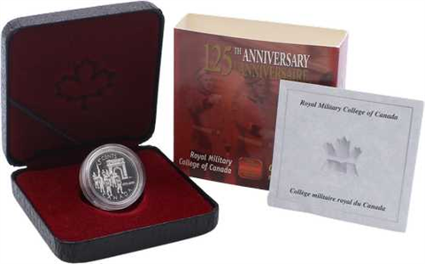 Kanada-5cent-2001-AGpp-Militär Schule-Etui