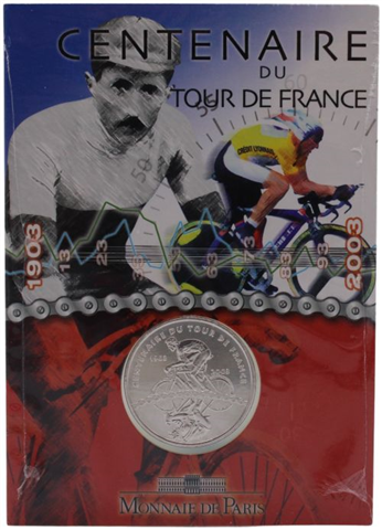 Frankreich-1_4Euro-2003-AGstgl-TDF100JahreTourdeFrance-Blister-RS