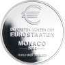 Monaco-1xMedaille-2002-AGpp-Erste Münze Eurostaaten-VS