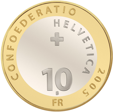 Schweiz-10Franken-2005-stgl-DieJungfrau-RS