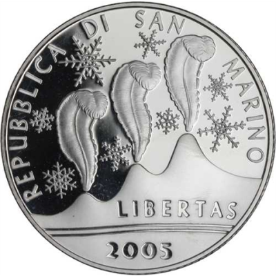 SanMarino-5Euro-2005-AGPP-Turin-VS