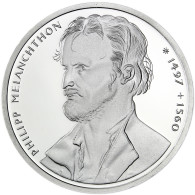 Deutschland 10 DM Silber 1997 Stgl. 500. Geburtstag Philipp Melanchthon