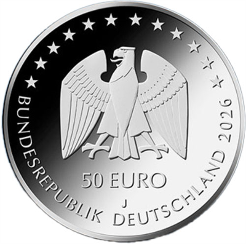 Deutschland-50Euro-2026-AgPP-Weihnachtslieder-StilleNacht-RS