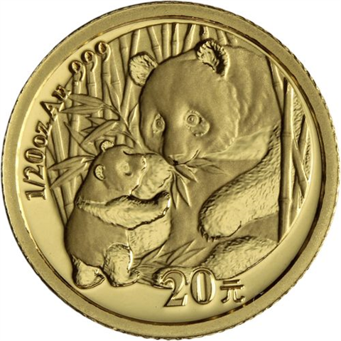 China-20Yuan-2005-AUstgl-ChinaPanda-VS