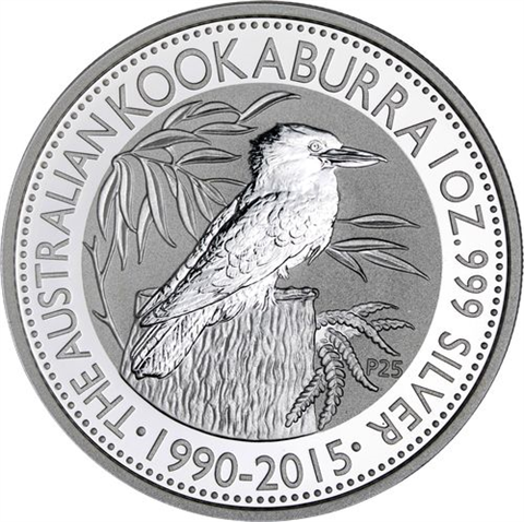 Australien-36x1Dollar-1990-2025-AGstgl-Kookaburra Set-EtuiI