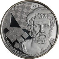 Griechenland-10 Euro-2013-AGpp-Pythagoras-RS