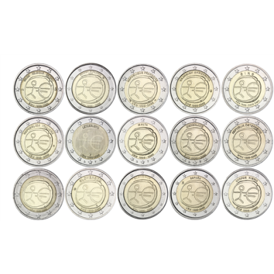 15 x 2 Euro WWU