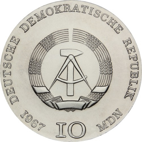 J.1519 - DDR 10 Mark 1967 stgl. Käthe Kollwitz