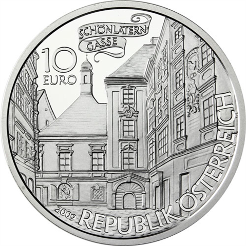 Österreich-10-Euro-2009-Silber-bfr-Basilisk-RS