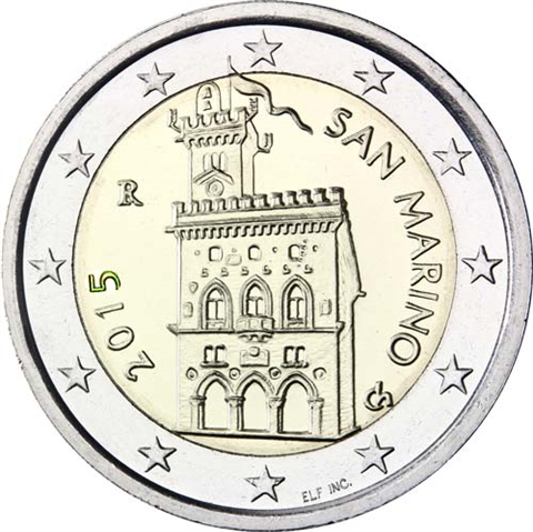 San-Marino-2Euro-2015-Stgl-Regierungspalast-RS