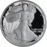 USA-1 Dollar-1990-AGpp-Silver Eagle-RS