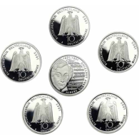 Deutschland-10-DM-Silber-2001-PP-Albert-Gustav-Lortzing-MzzA-J