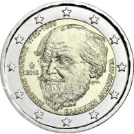 Griechenland 2 Euro 2019 bfr. 150. Todestag  Andreas Kalvos 