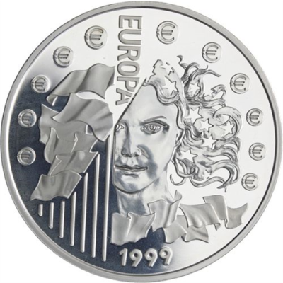 Frankreich-6,55957FF-1999-AGpp-Europa-RS