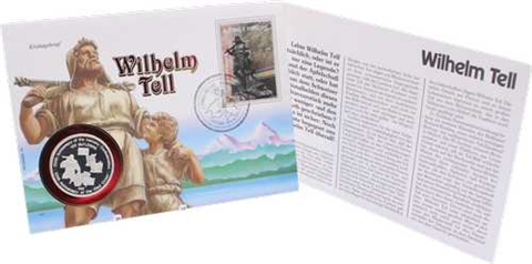 Suriname-100Guilders-1991-PP-Numisbrief Wilhelm Tell