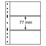 317839 -  Optima 3 C Hüllen  für Banknoten 3er Einteilung 