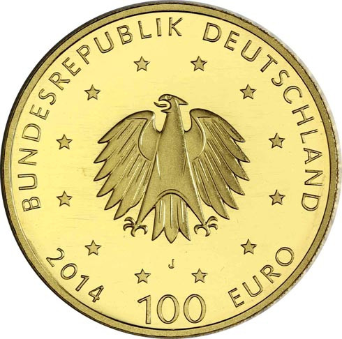 Deutschland 100 Euro 2014 Kloster Lorsch Mzz. Historia Wahl