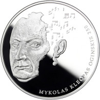 Mykolas Keopas Oginskis 2015 20 Euro Muenzen
