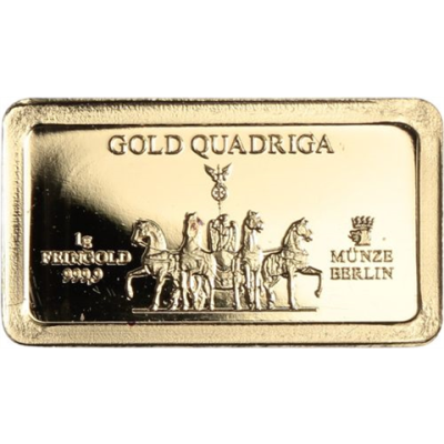 Deutschland-1xAUpp-999-Gold Quadriga-RS