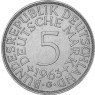 5 DM Silberadler Deutsche Mark Sammlermünzen BRD 