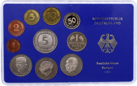 Deutschland-12,68 DM-1979-PP-Kurs-Blister-MzzF-RS