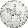 Kanada 1 Dollar Silber 1973 Berittene Polizei - Mounted Police